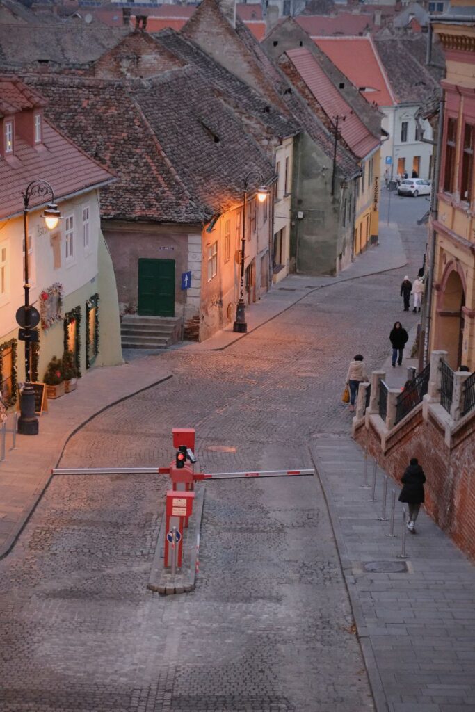 vicoli a Sibiu, Transilvania