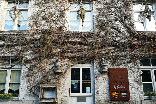 facciata di un edificio di Durbuy