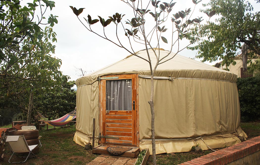 Soggiorna in una yurta relax!